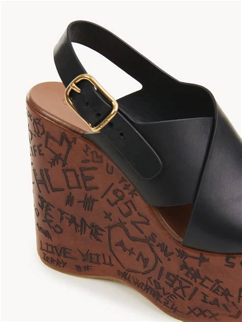 Maxime wedge sandal 